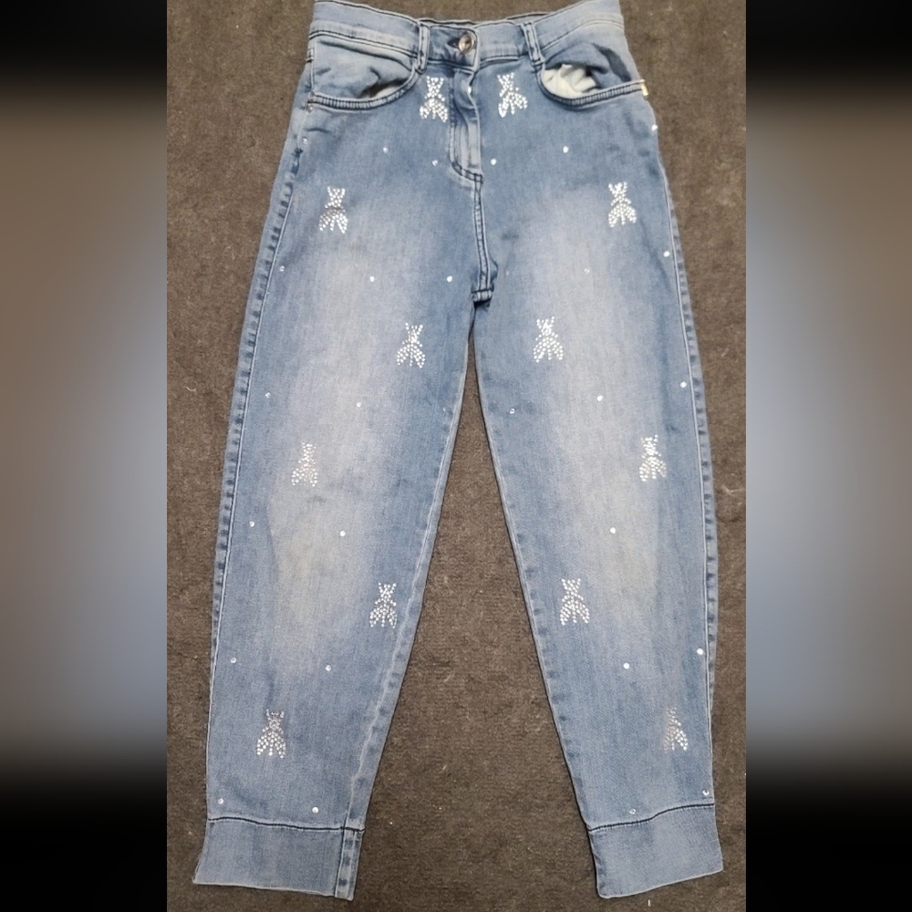 Patrizia Pepe Crystal Accent Jean's